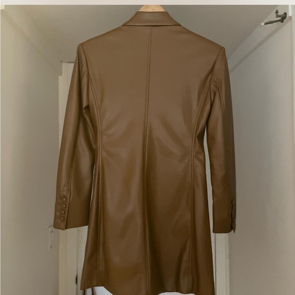 Apparis Leather Blazer - Picture 2 of 3